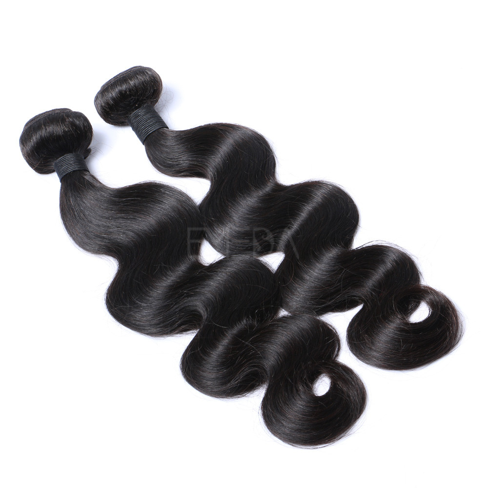 Full cuticle remy hair weaves LJ210